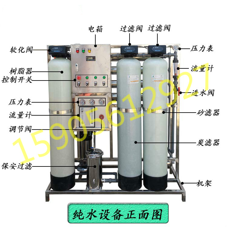 纯净水设备的制造方法